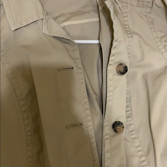 Liz Claiborne Taupe Belted Jacket - Picture 7 of 8